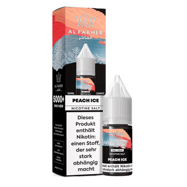 Al Fakher Liquid 10ml - Peach Ice 20mg